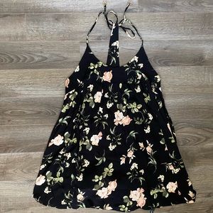 NEW Lulus Floral Black Dress!
